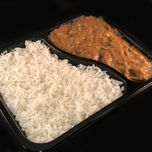 Rendang + rijst 